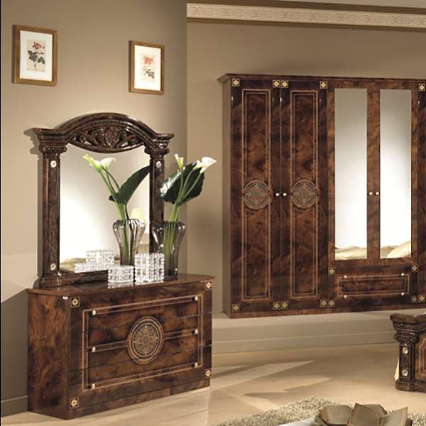 Купить спальный комод с зеркалом рома - 25 410 руб.