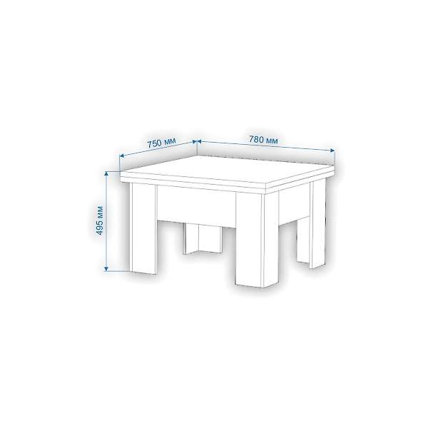 Купить стол трансформер стр-1 nobile - 12 090 ₽