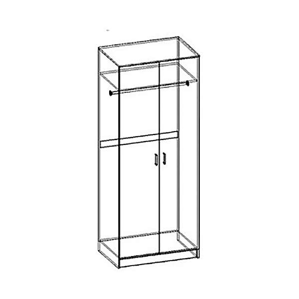 Купить шкаф платяной светлана - 10 556 руб.