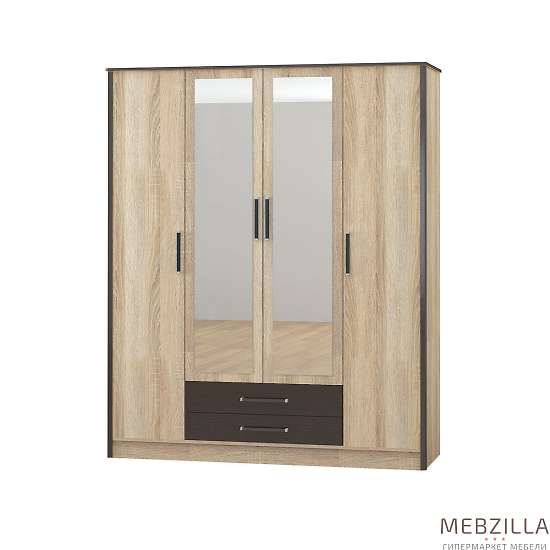 Купить шкаф четырехстворчатый лирика - 20 202 ₽