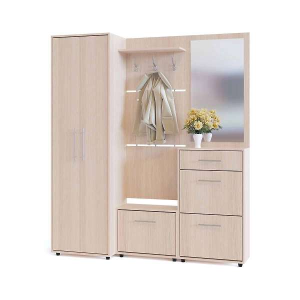 Купить прихожая пз-3 + тп-2 + вш-5.1 + тп-1 + шо-1 - 26 800 руб.