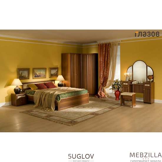 Купить спальня милана комплектация 3 (орех) - 79 657 руб.