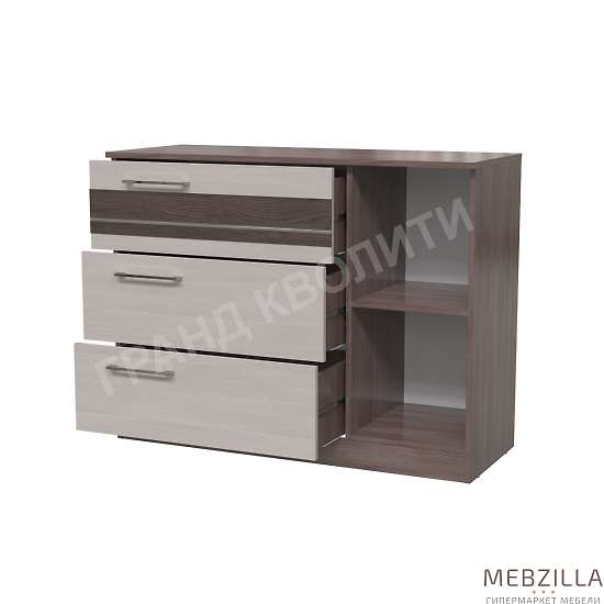 Купить комод президент с дверкой и тремя ящиками 4-4419 - 10 560 руб.