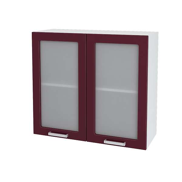 Купить шкаф навесной со стеклом юлия швс 800-920 - 6 813 руб.