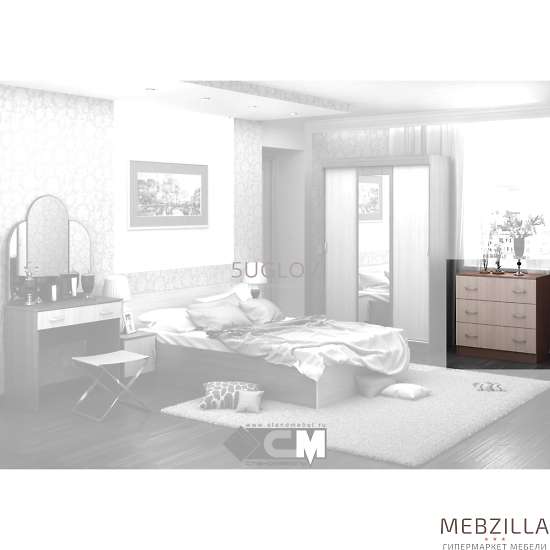 Купить комод с 3 ящиками бася км 551 - 4 921 руб.