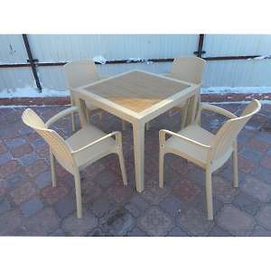 Комплект обеденный Невада с декором