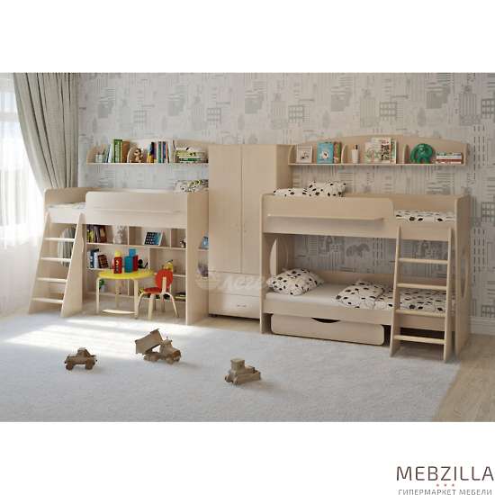 Купить кровать трехъярусная легенда 25.4 - 52 320 ₽