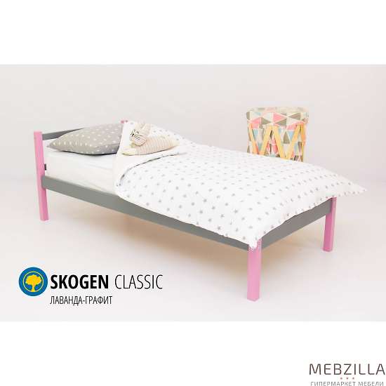 Купить кровать svogen classic лаванда-графит - 7 890 руб.