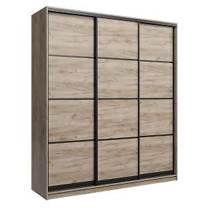 Шкаф-купе трехдверный Лофт 210