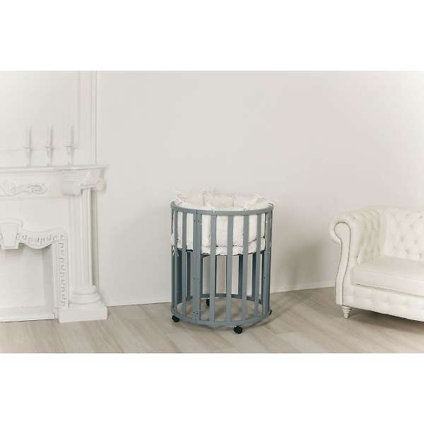 Купить круглая-овальная кроватка uomо da vinci 7 в 1  - 10 700 ₽