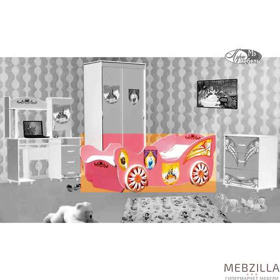 Купить кровать принцесса карета - 12 982 руб.