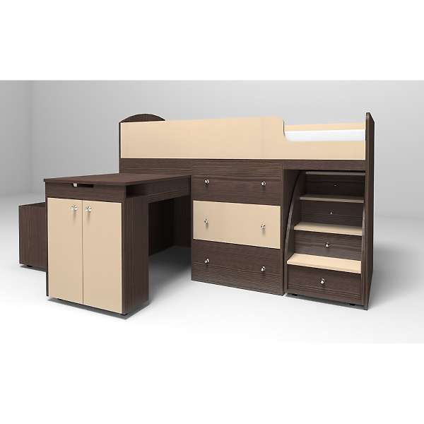 Купить кровать-чердак 700х1600 малыш - 22 440 руб.