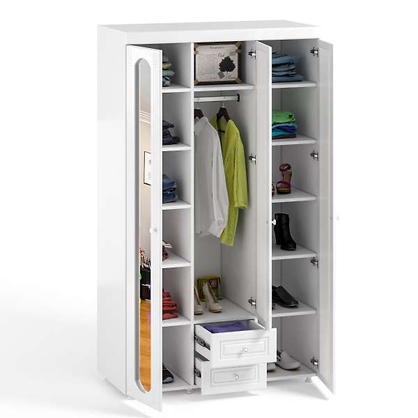 Купить шкаф трехдверный афина аф-58 - 28 719 руб.