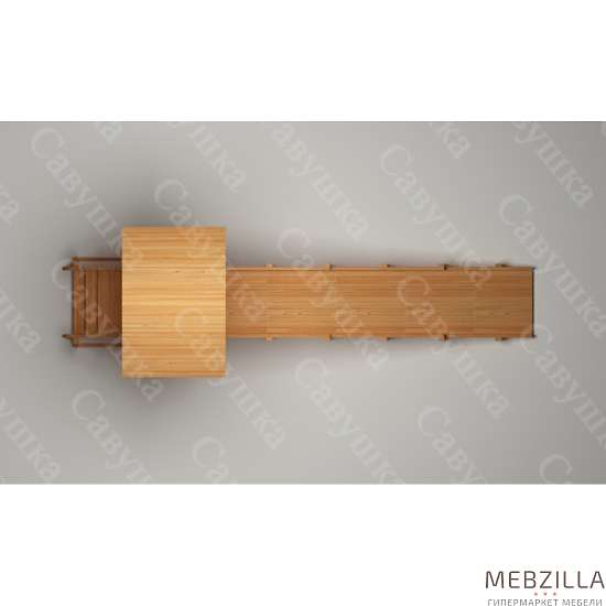 Купить зимняя деревянная горка савушка зима wood 5 - 93 000 руб.