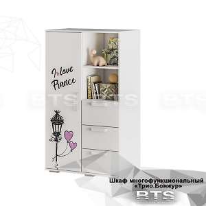 Шкаф многофункциональный Трио ШК-10 Бонжур