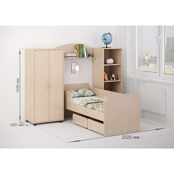 Купить детская стенка легенда №25 - 21 030 ₽