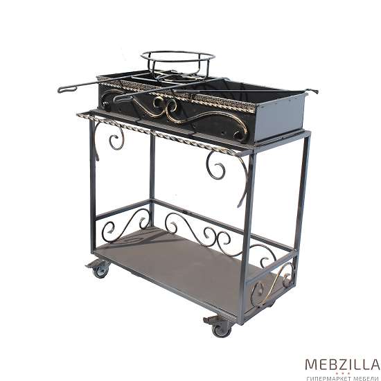 Купить мангал мобильный на колесах - 8 800 руб.