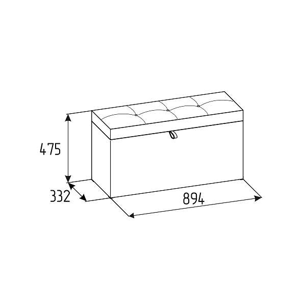 Купить пуф 53 brownie - 11 799 руб.