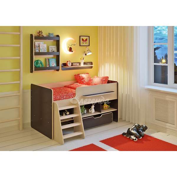 Купить кровать легенда 6 с полками - 18 290 ₽