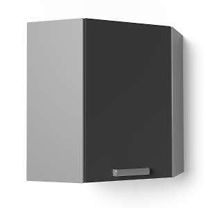 Шкаф навесной угловой 600х600 угол скошенный Луксор УВ2