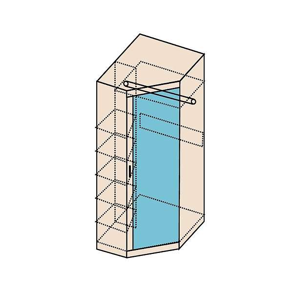 Купить шкаф угловой ника h7 - 23 003 ₽