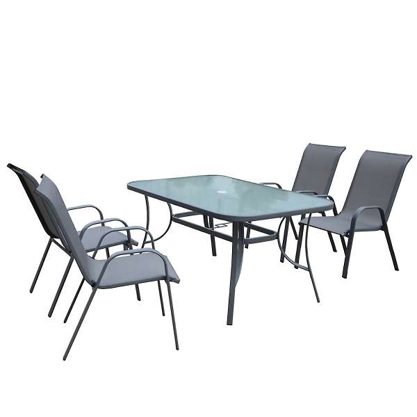 Купить комплект садовый kingston (стол + 4 кресла) sf4001+sf5001 (4) - 23 613 руб.