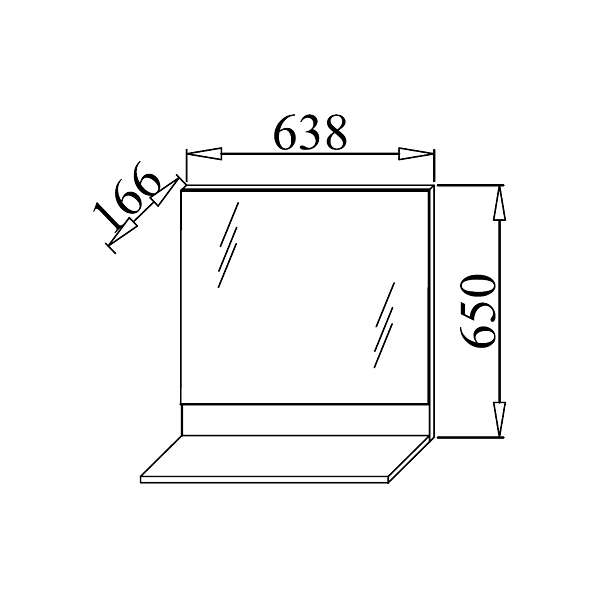 Купить зеркало визит-6 квадро - 3 700 руб.