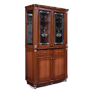 Шкаф с витриной Баккара КМК 0441.4