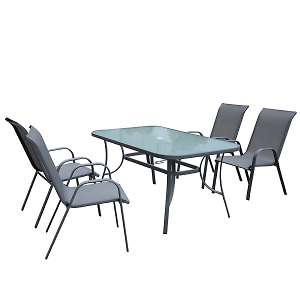 Комплект садовый Kingston (стол + 4 кресла) SF4001+SF5001 (4)