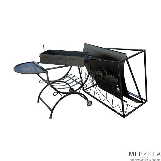 Купить мангал дачный мд-6 с крышей - 17 750 руб.