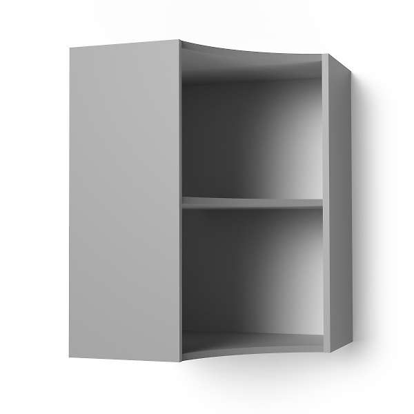 Купить шкаф навесной угловой 550х550 угол радиусный бомбей увр - 13 240 ₽