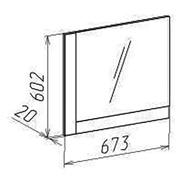 Купить зеркало навесное 7 амели - 3 959 ₽