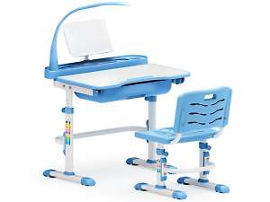 Комплект парта и стульчик Mealux EVO-17 (с лампой)