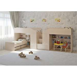 Кровать трехъярусная Легенда 11.13