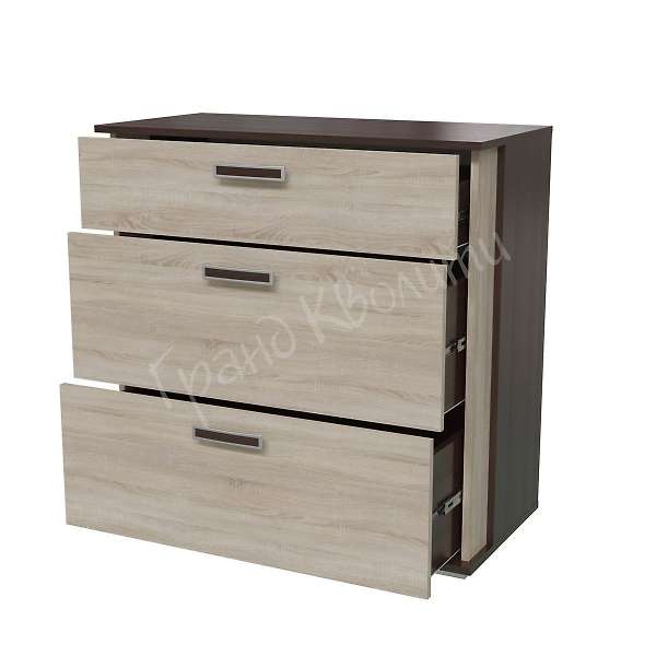 Купить комод с 3-я ящиками даллас 4-4425 - 7 560 руб.