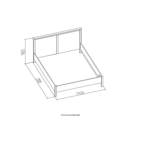 Купить кровать 42 sherlock - 8 283 руб.