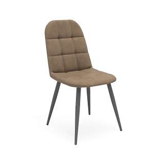 Стул Остин коричневый, federica nut на черных ногах