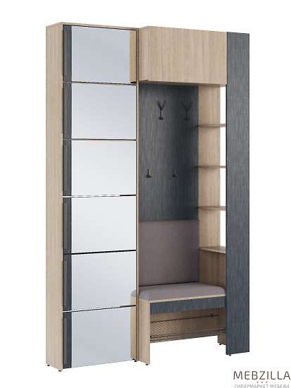 Купить прихожая палермо. комплект 2 - 39 714 руб.