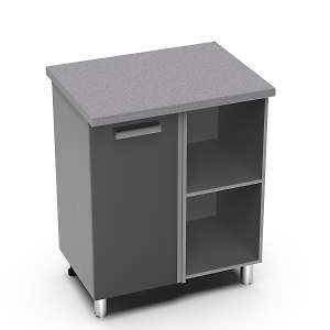 Угловой рабочий стол 1000х600 угол прямой Танго УР2