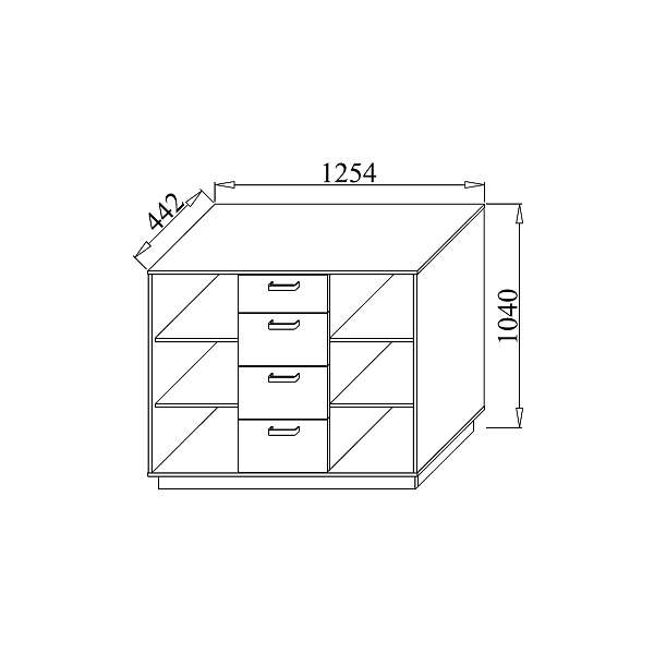 Купить комодино волжанка квадро - 19 480 руб.