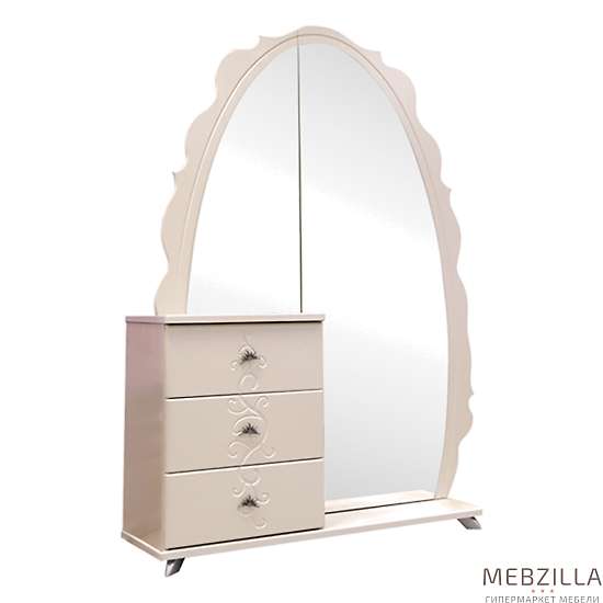 Купить шкаф комбинированный жемчужина с зеркалом кмк 0380.12 - 40 313 руб.