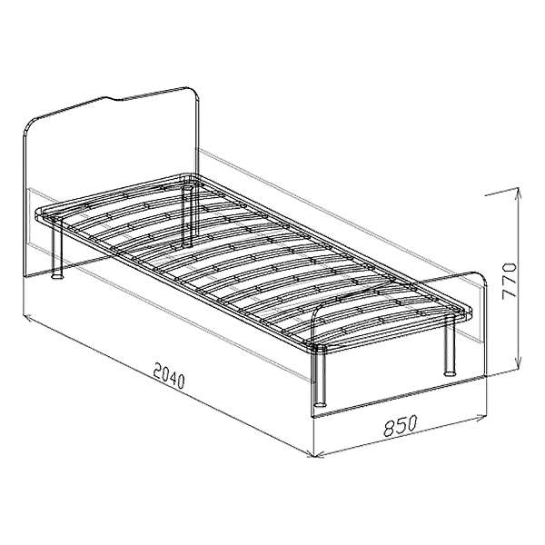 Купить кровать 22 статус - 8 106 руб.