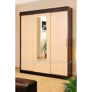 Шкаф-купе трехдверный КХ3/42/1з Холл