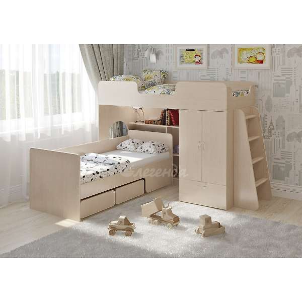 Купить кровать двухъярусная легенда 3.11 - 27 990 ₽