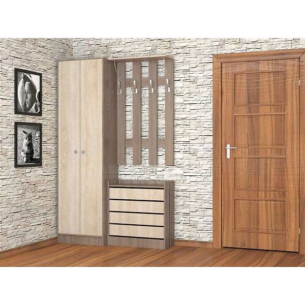 Купить прихожая ямайка комплект 2 (ясень шимо) - 11 513 руб.