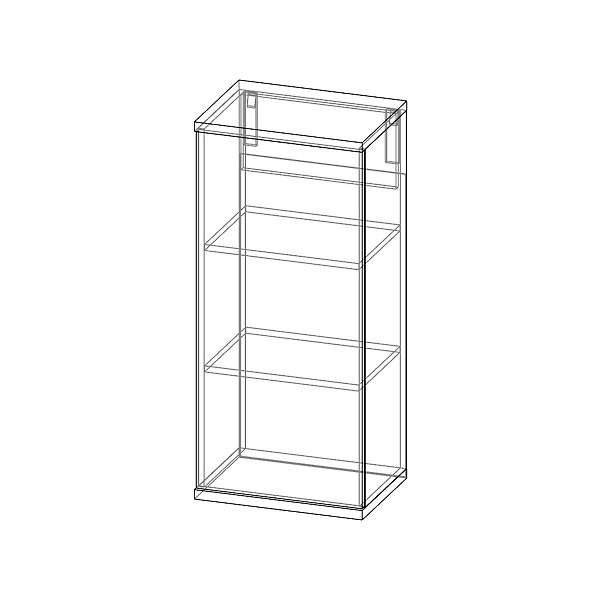 Купить шкаф настенный домино дм-33 - 4 490 ₽