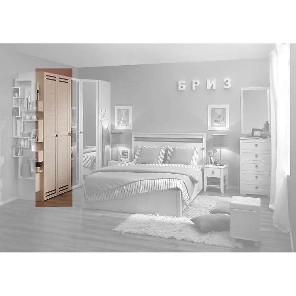 Купить шкаф двухдверный бриз 54 - 17 333 руб.