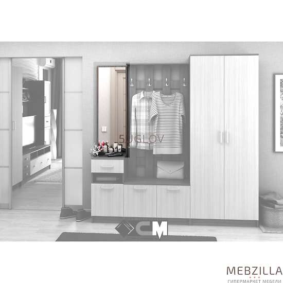 Купить зеркало прямоугольное лдсп машенька зр 201 - 2 081 руб.