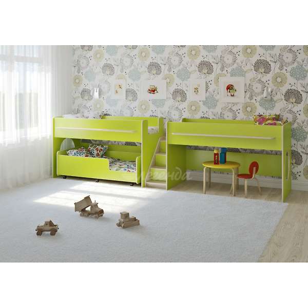 Купить кровать трехъярусная легенда 23.5 - 46 780 ₽