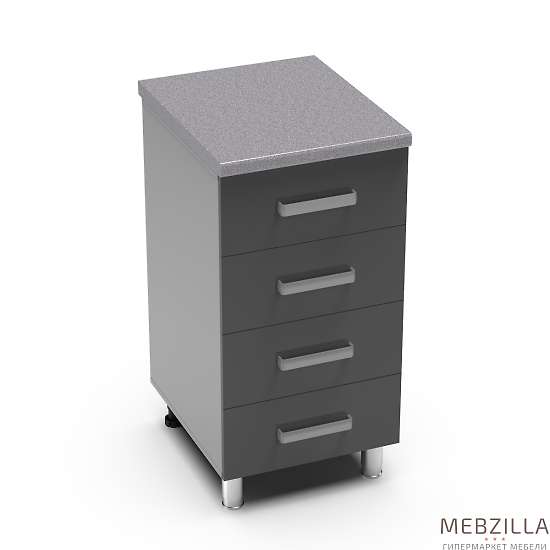 Купить рабочий стол 500 с 4 ящиками танго 5р4 - 7 374 ₽